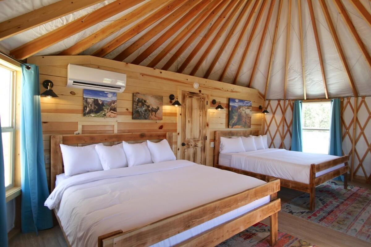 Yurt Overlook #09 With Ac And Private Bath 2 Kings Villa Orderville Buitenkant foto